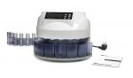 Safescan 1250 EUR - Conta e dividi monete automatico per Euro, Capacità 300-500 monete